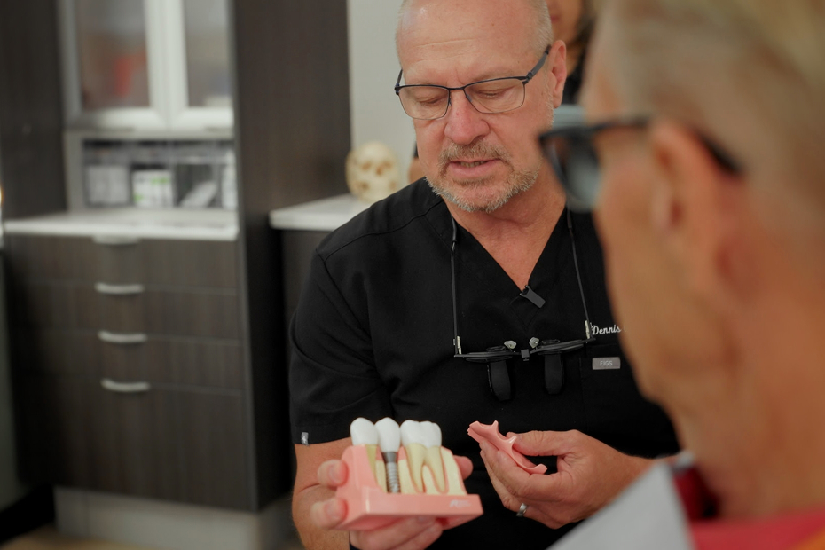 Full and partial dentures at Goehring Dental Group, Implants. Cosmetic. General Dentistry